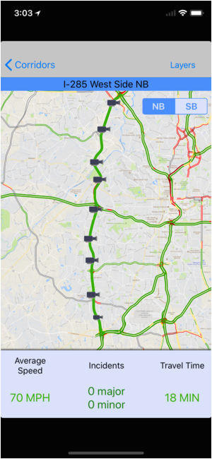 Georgia Dot Maps 511 Georgia atlanta Traffic On the App Store