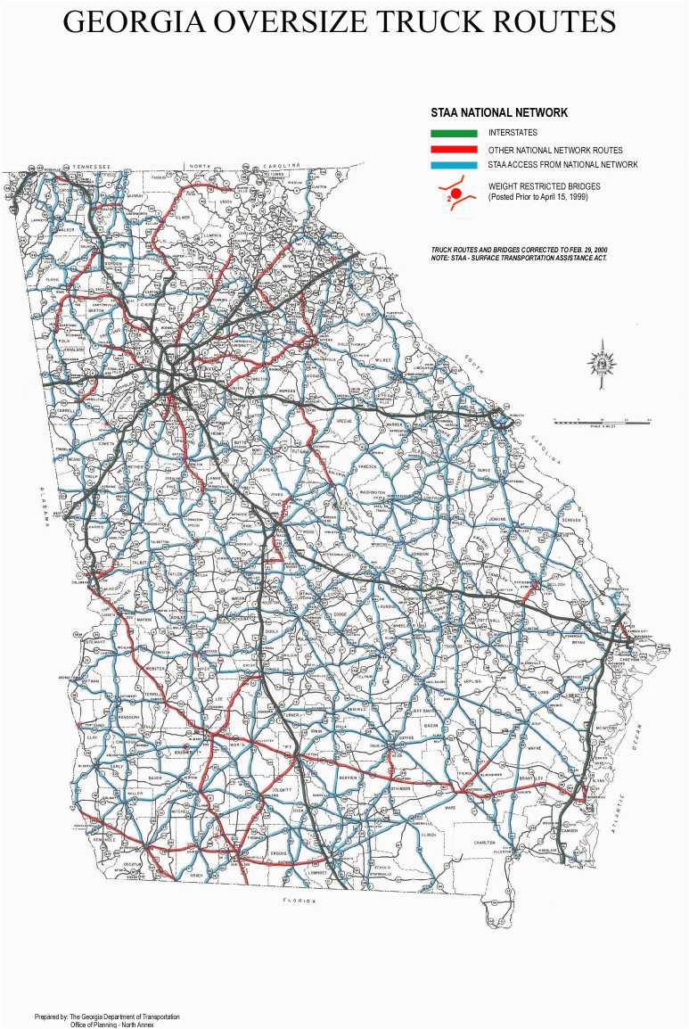 Georgia Dot Traffic Map Oversize Permit