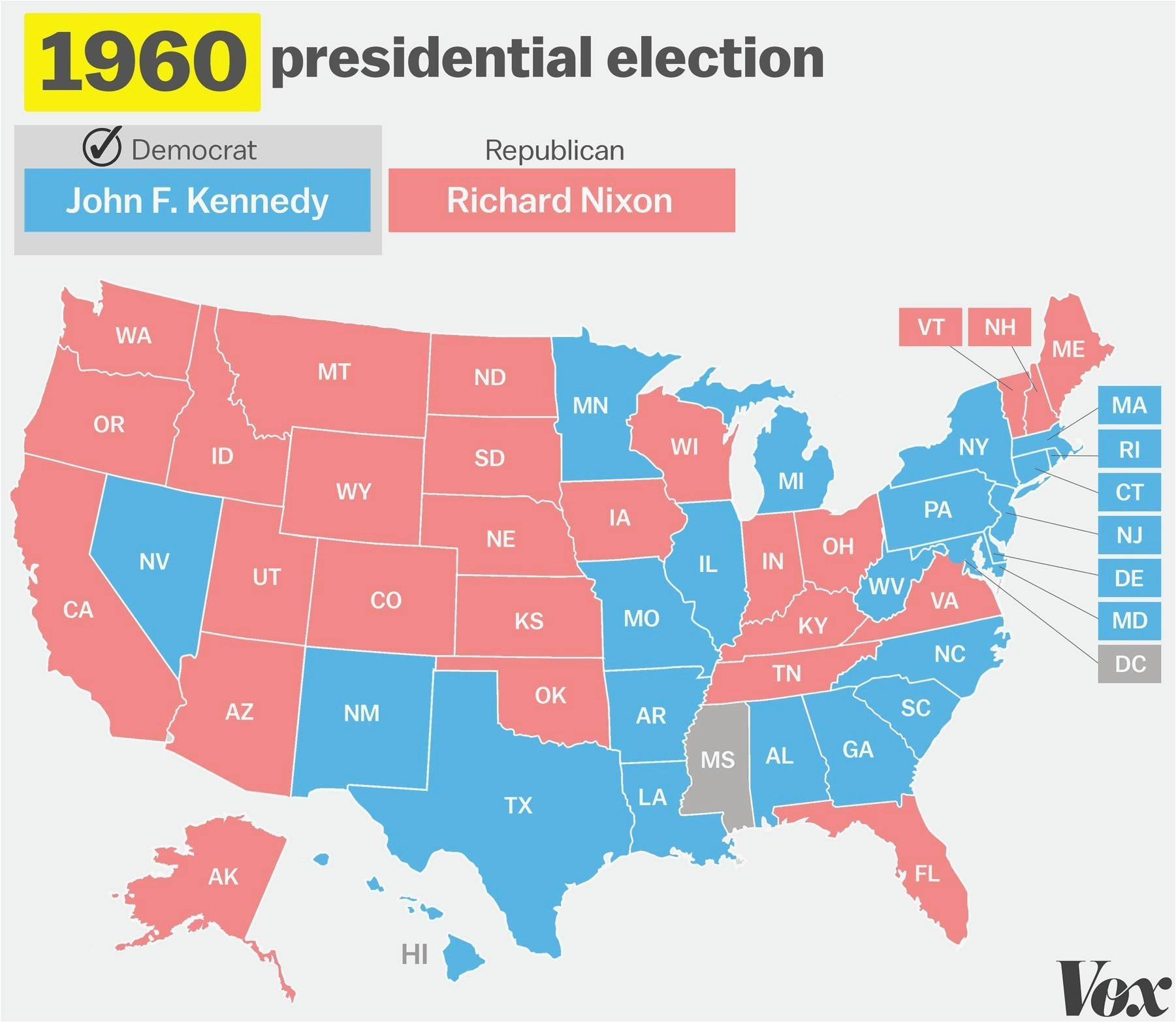 Vote map