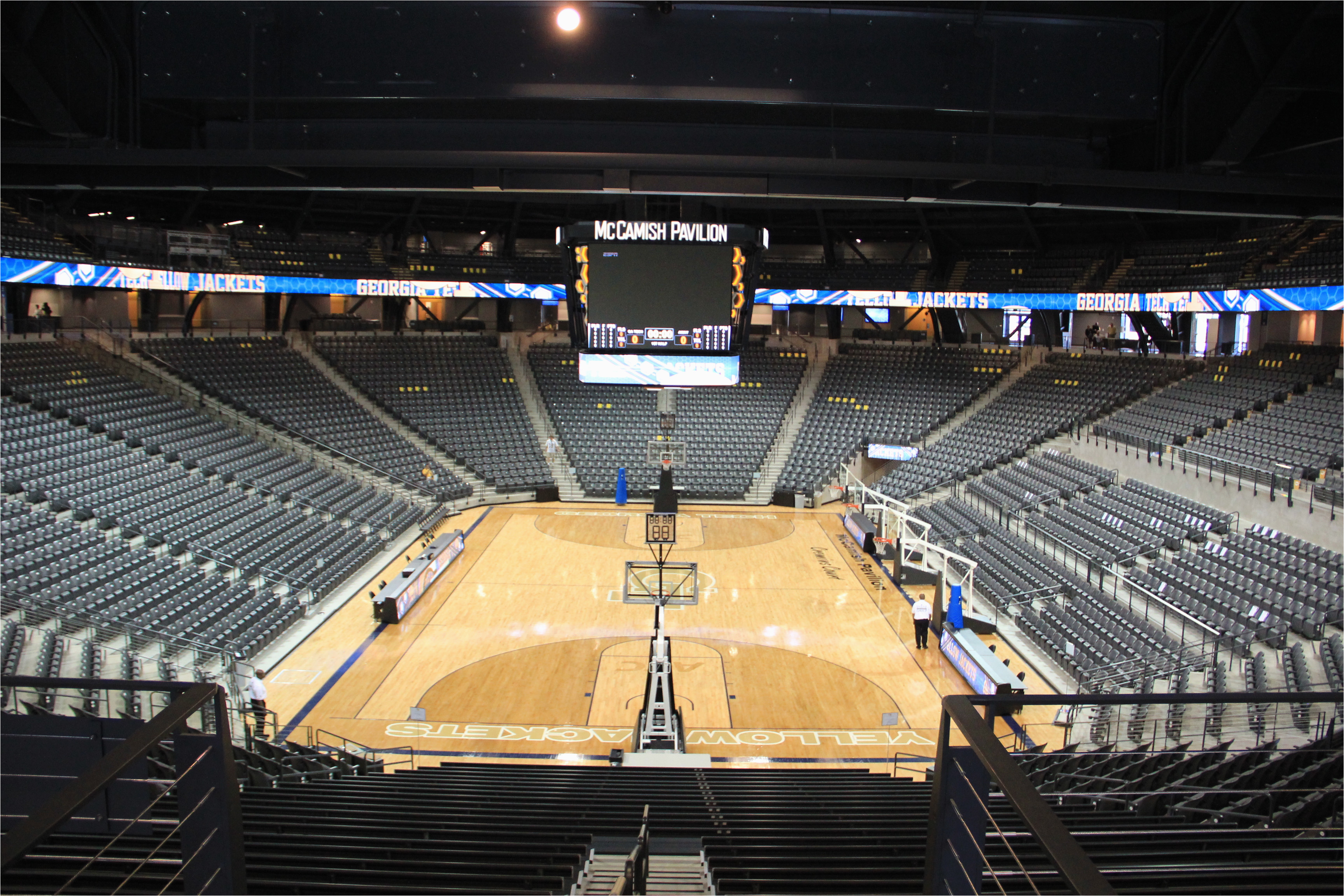 Georgia Tech Stadium Map Mccamish Pavilion Seating Chart Map Seatgeek