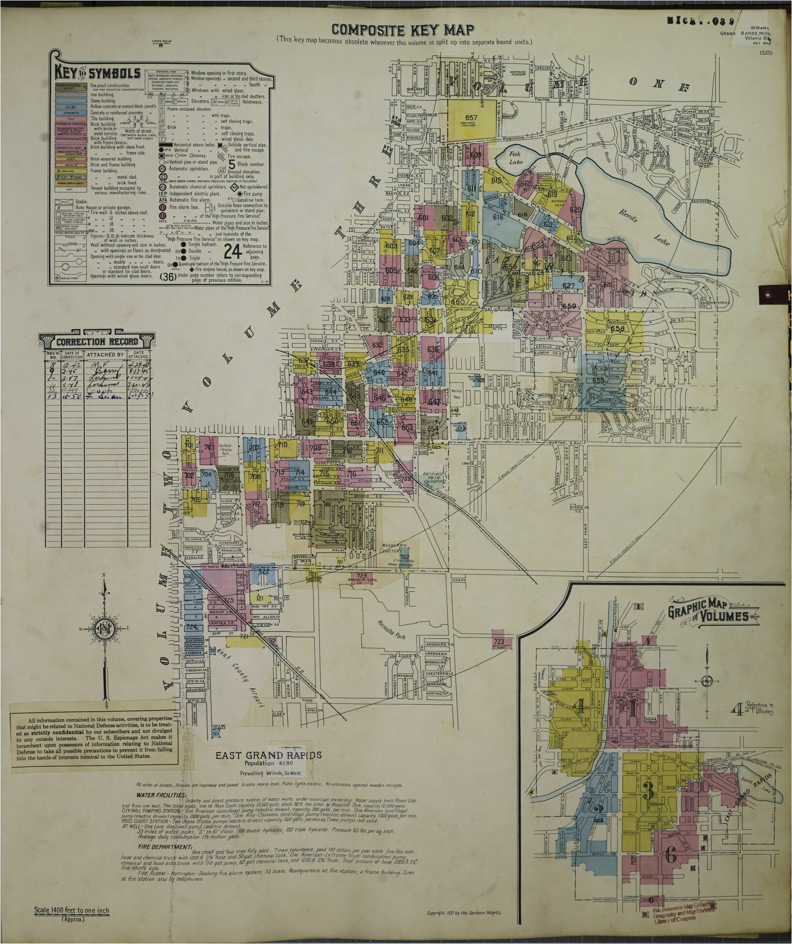 Hart Michigan Map Map 1950 to 1959 Michigan English Library Of Congress