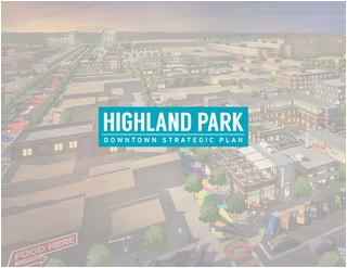 Highland Park Michigan Map Highland Park Downtown Strategic Plan by Mksk issuu