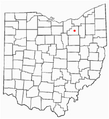Hinckley Ohio Map Beebetown Ohio Wikivisually