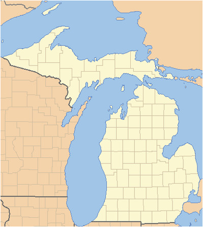 Iron River Michigan Map List Of Counties In Michigan Wikipedia