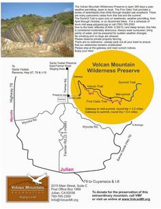 Julian California Map 19 Best Julian Ca Images Julian California Camping Spots San