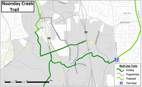 Kennesaw Georgia Map Trail Map for Noonday Creek Multi Use Trail Picture Of Noonday