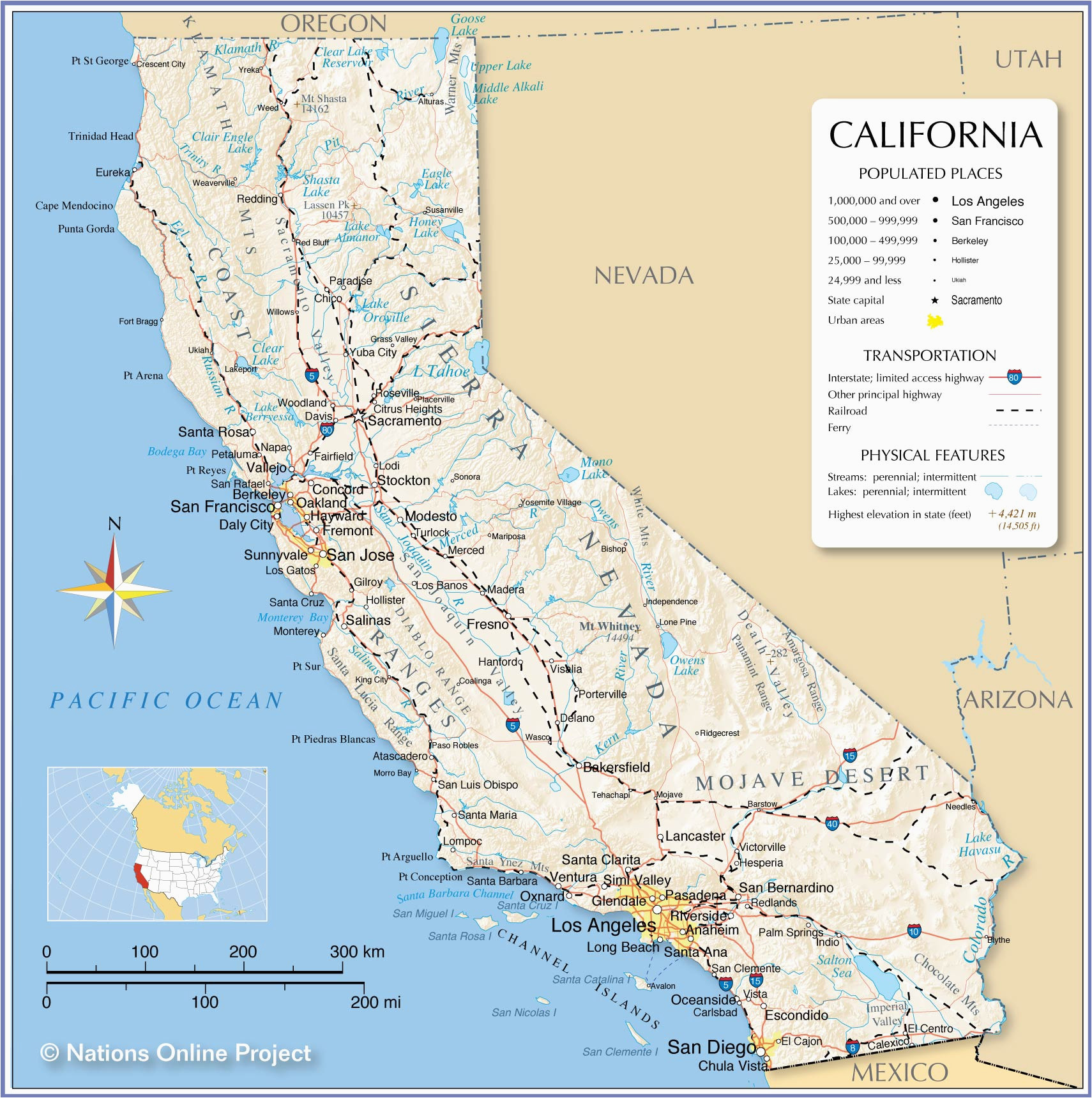 Lone Pine California Map where is Stockton California On the Map Klipy org