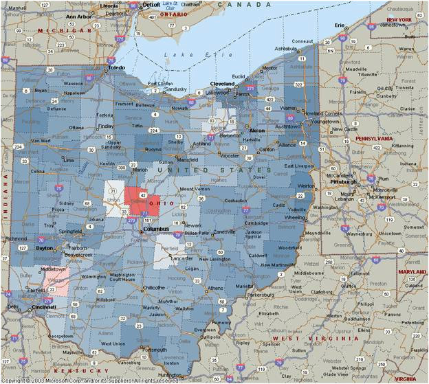 Map Of Ada Ohio Lindholm Company Blog A Blog Archive A An Early Look at Ohio