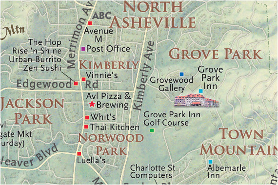 Map Of Asheville North Carolina And Surrounding Areas Secretmuseum