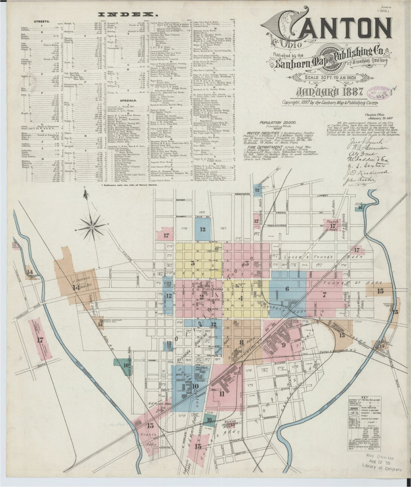 Map Of Batavia Ohio Sanborn Maps 1880 to 1889 Ohio Library Of Congress