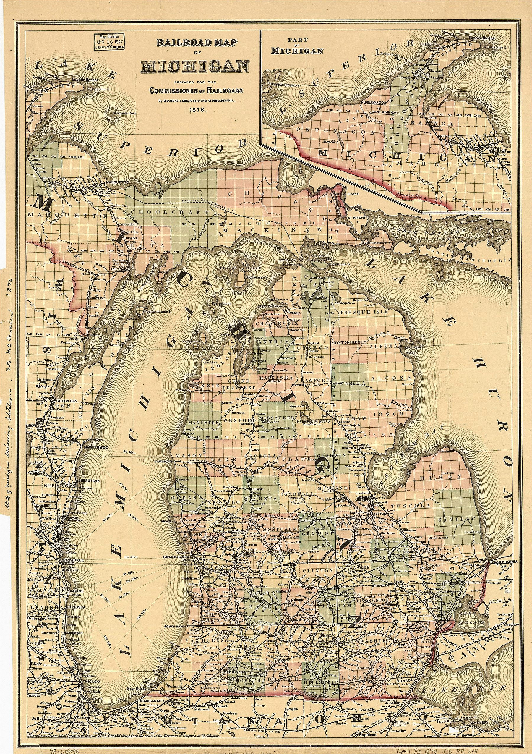 Map Of Charlevoix Michigan Charlevoix Michigan Wikivisually
