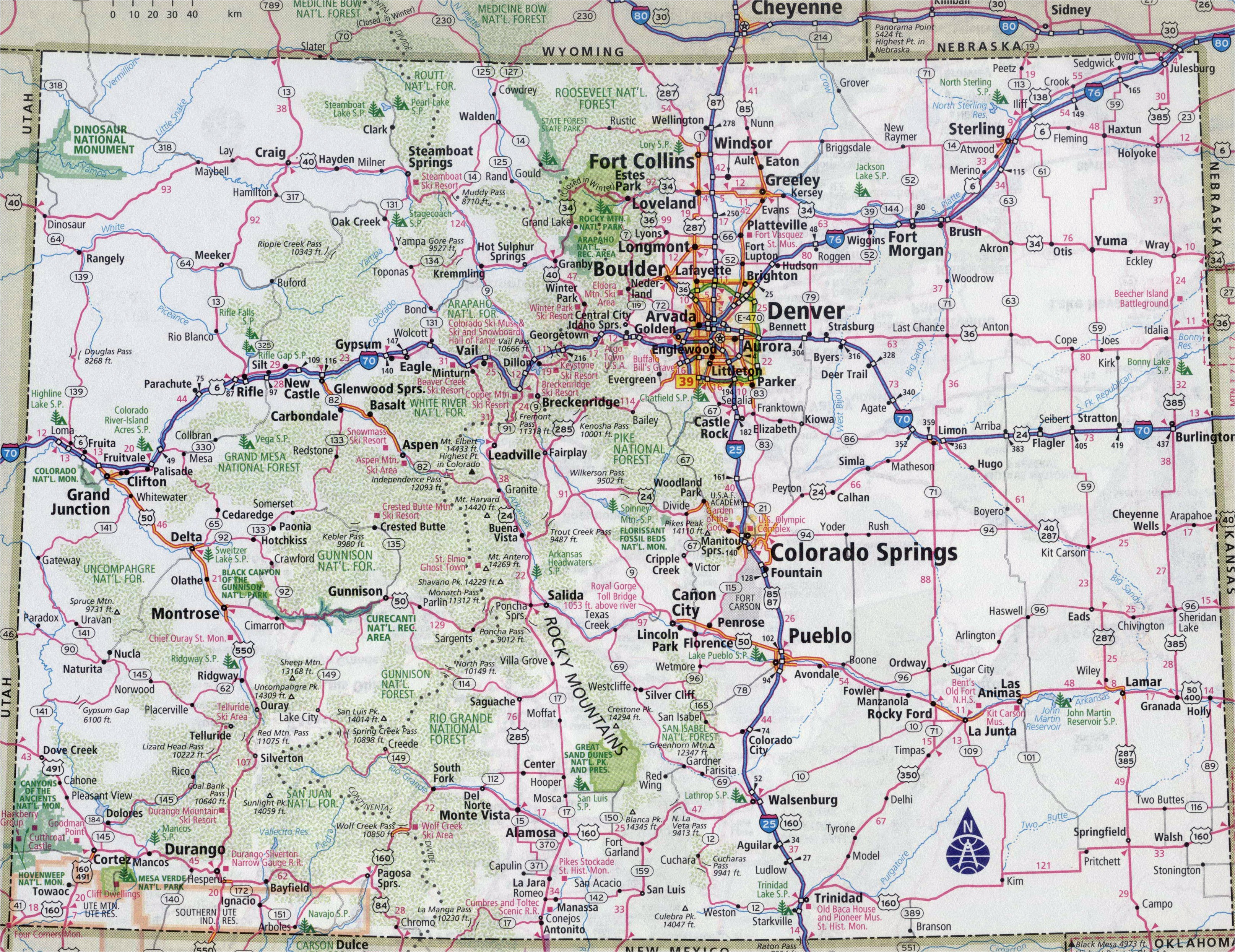 Map Of Greeley Colorado United States Map Showing Colorado New Greeley Colorado Usa Map