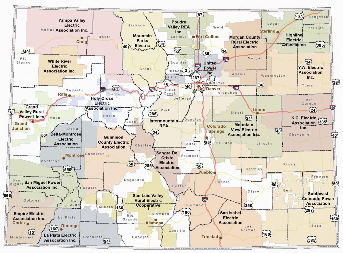 Map Of Greeley Colorado United States Map Showing Colorado Valid United