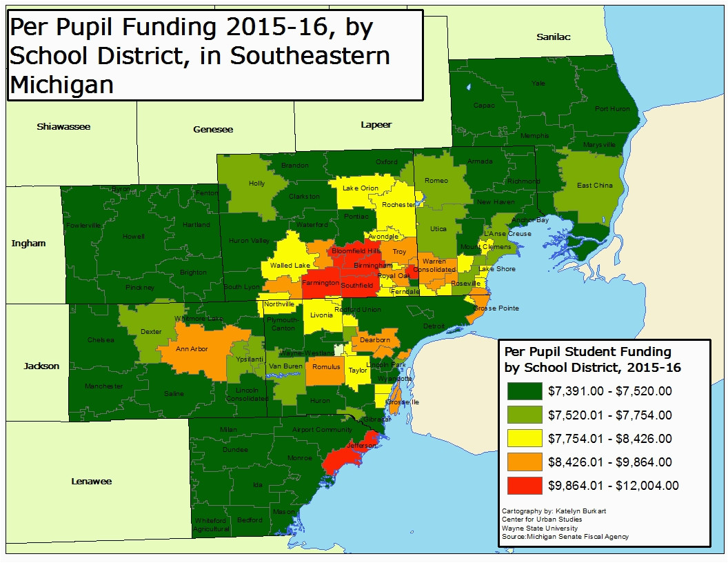 Map Of Michigan School Districts Michigan School District Map Fresh Education Ny County Map