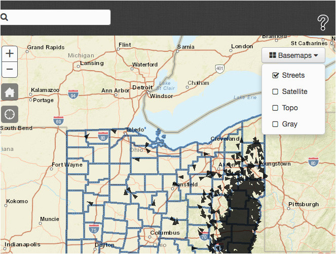 Map Of Wayne County Ohio secretmuseum