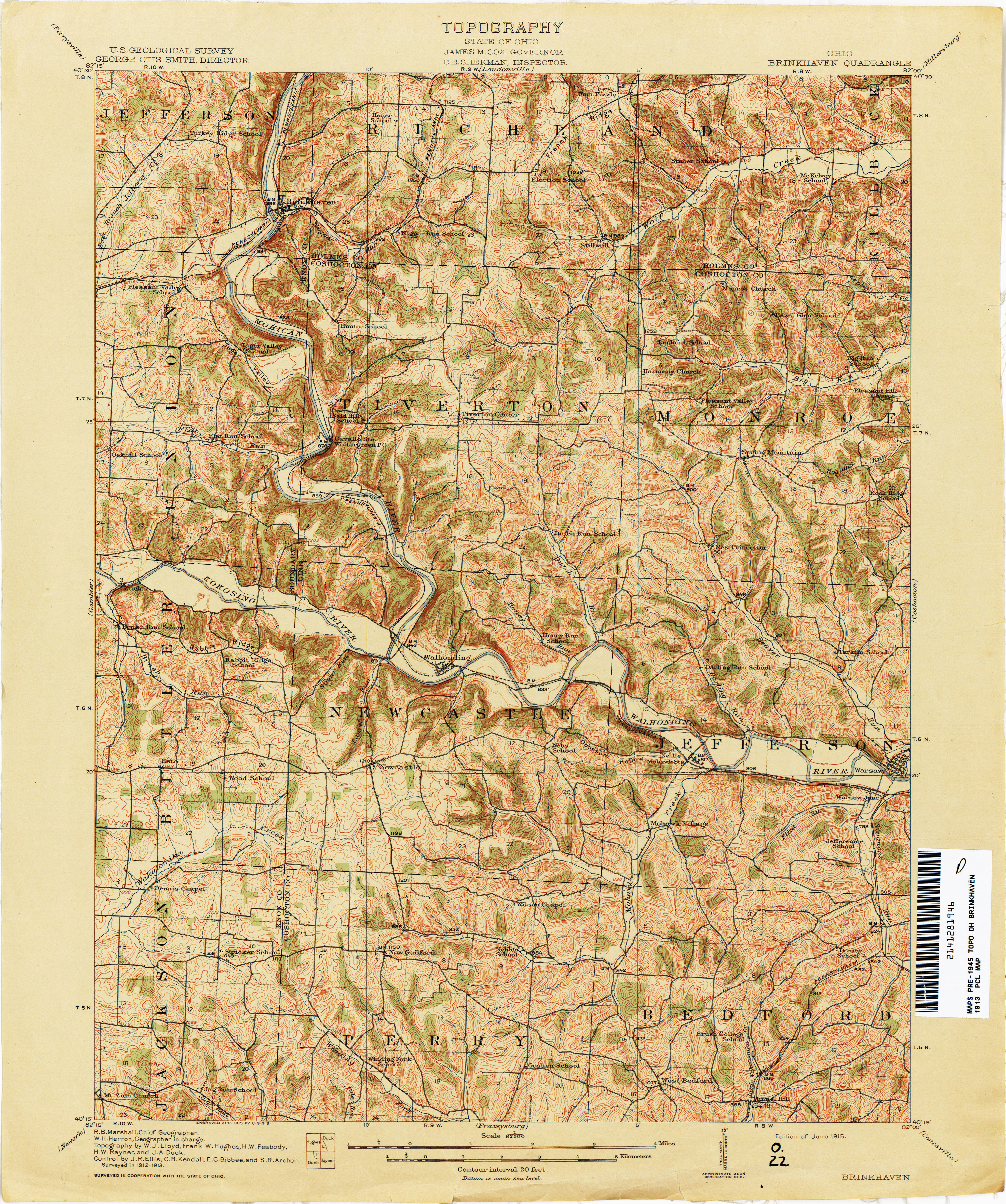 Map Urbana Ohio Ohio Historical topographic Maps Perry Castaa Eda Map Collection