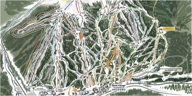 Maps Of Colorado Ski Resorts Colorado Ski areas Map Maps Directions
