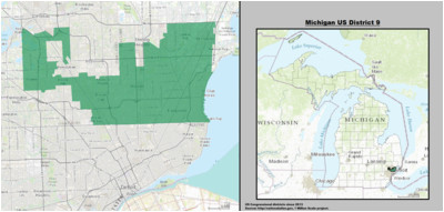 Michigan Congressional District Map Michigan S Congressional Districts Revolvy