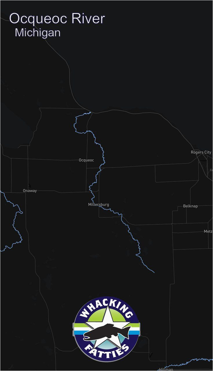 Michigan Maps Report Ocqueoc River Fishing Report Fish Reports Fishing Report Fly