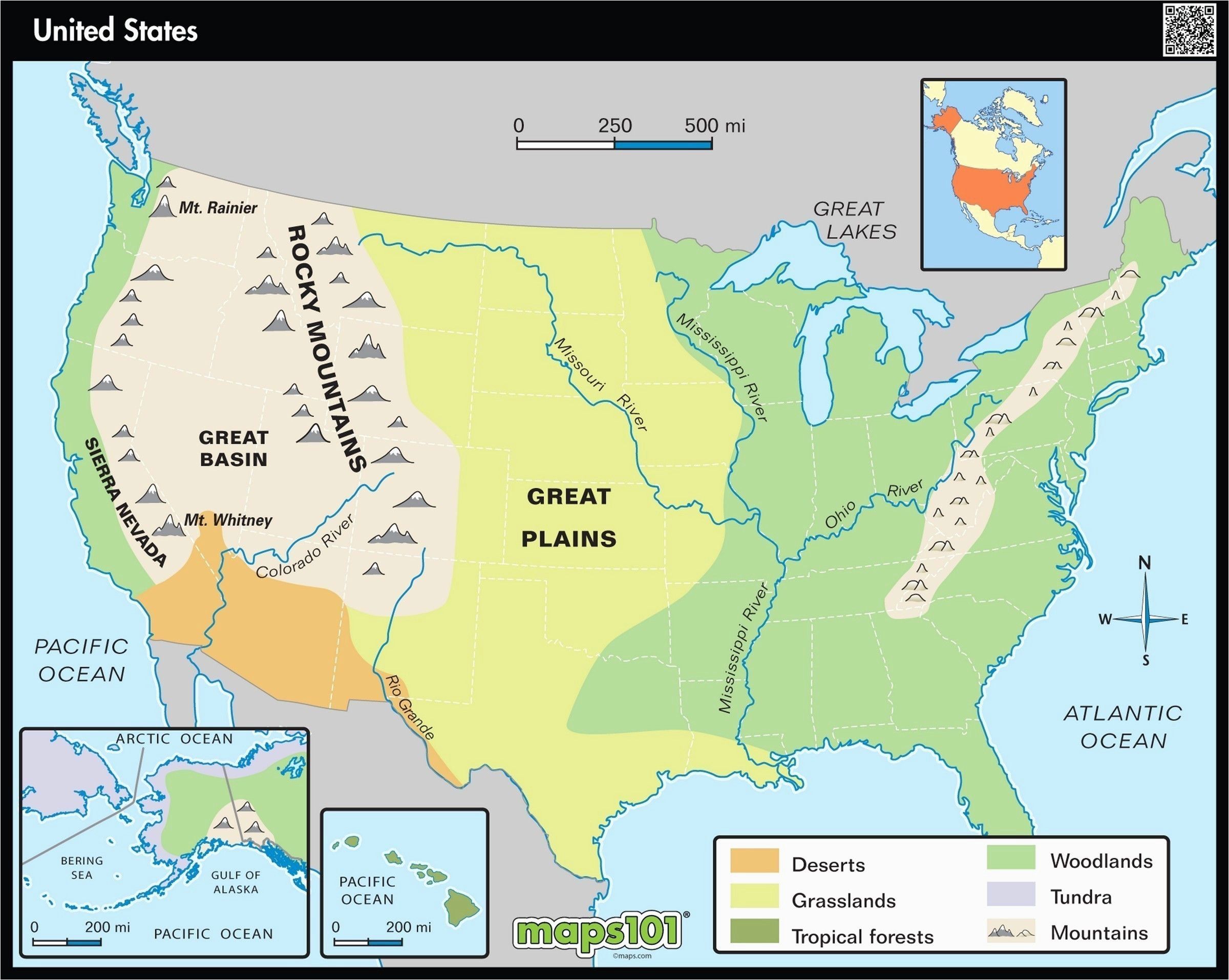 Michigan Physical Map Physical Map Of United States Best Physical Map United States