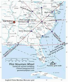 Michigan Power Grid Map Magnetic Ley Lines In America Google Earth Overlay for Ley Lines