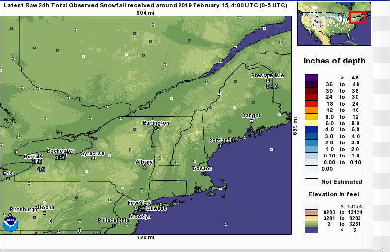 Michigan Snow Cover Map Nerfc Snow Page