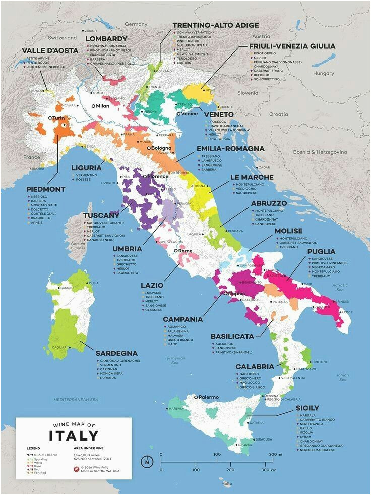 Michigan Winery Map In 2018 Italy Food Pinterest Wine Italian Wine and Wine Folly