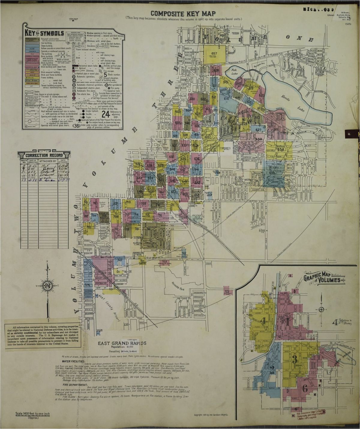 Milan Michigan Map Map 1950 to 1959 Michigan English Library Of Congress secretmuseum