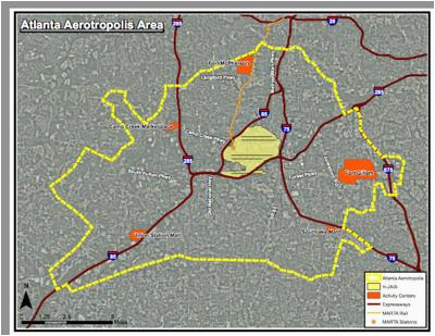 Morrow Georgia Map Aerotropolis Details Blueprint to Clayton Boc News News Daily Com