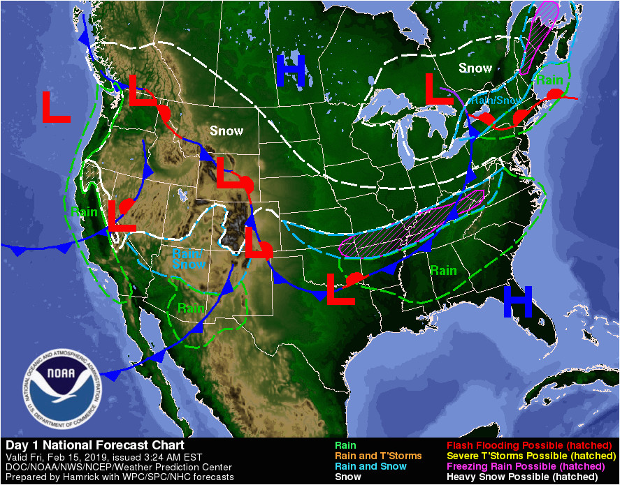 Noaa Snow Depth Map Michigan Weather Prediction Center Wpc Home Page