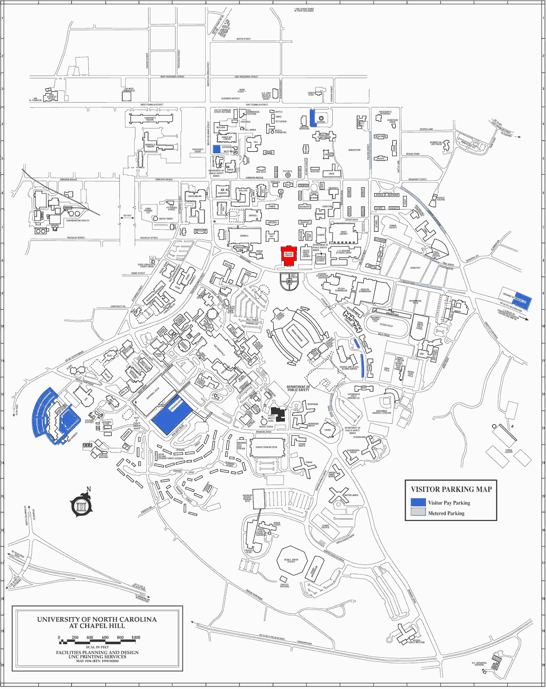 North Carolina Chapel Hill Map Secretmuseum