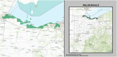 Ohio 9th Congressional District Map Michigan S Congressional Districts Revolvy