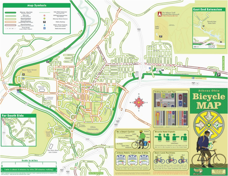 Ohio Bike Paths Map Cycle Path Bicycles the Cycle Logical Choice In athens Ohio