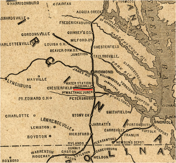 Ohio Central Railroad Map Railroads Of Virginia Ohio Central Railroad Map Railroads Of Virginia