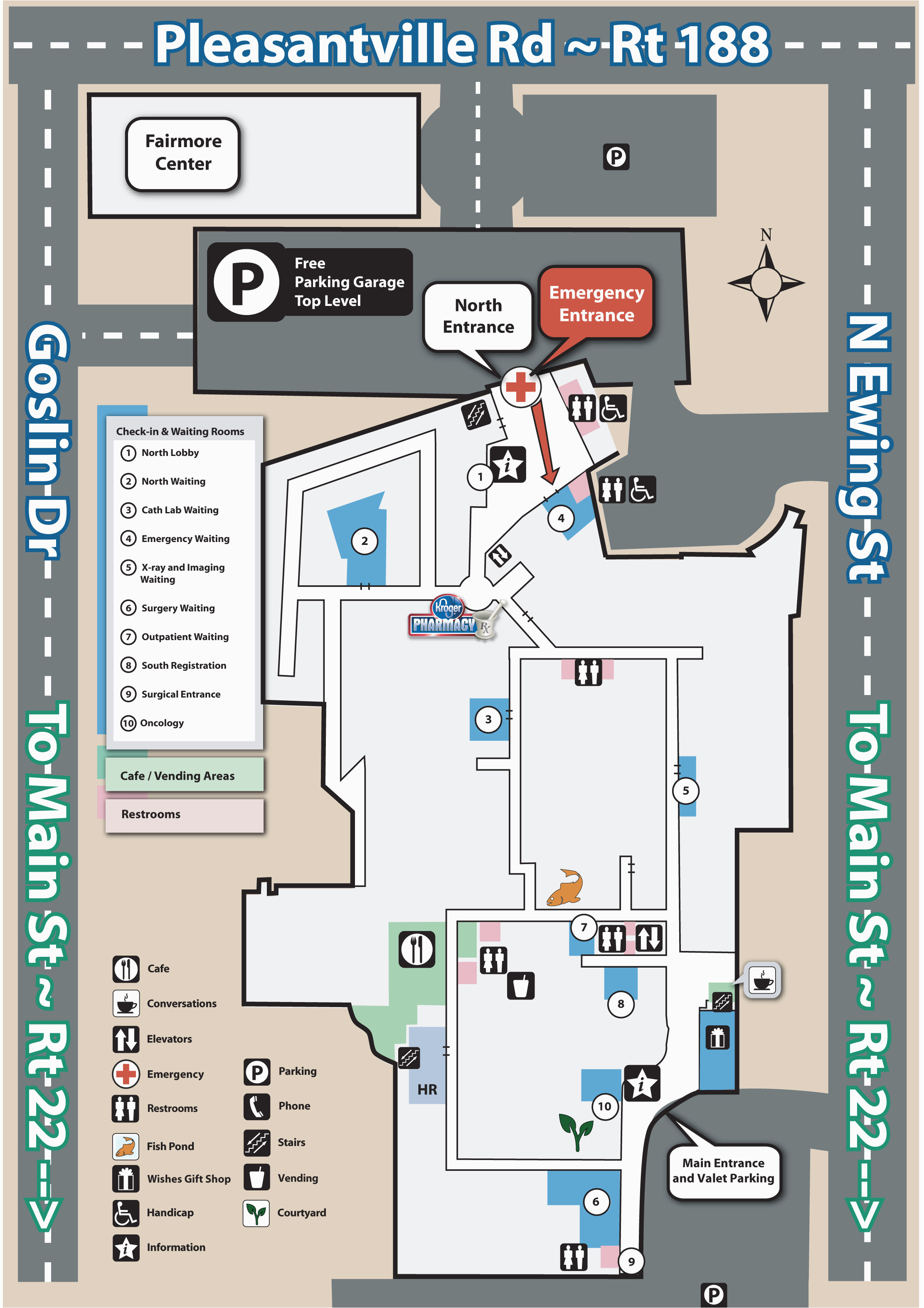 Ohio State Medical Center Map Fmc Map Fairfield Medical Center Lancaster Ohio