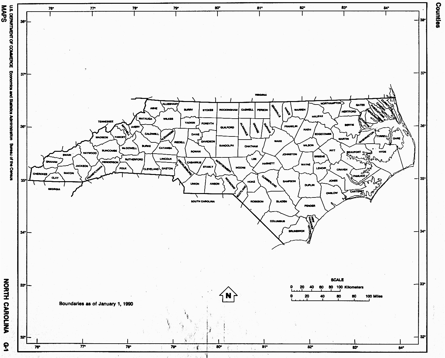 Outline Map Of north Carolina U S County Outline Maps Perry Castaa Eda Map Collection Ut