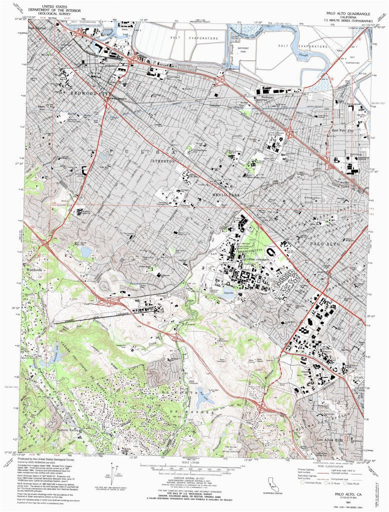Palo Alto Map Of California Palo Alto Map Of California Klipy org