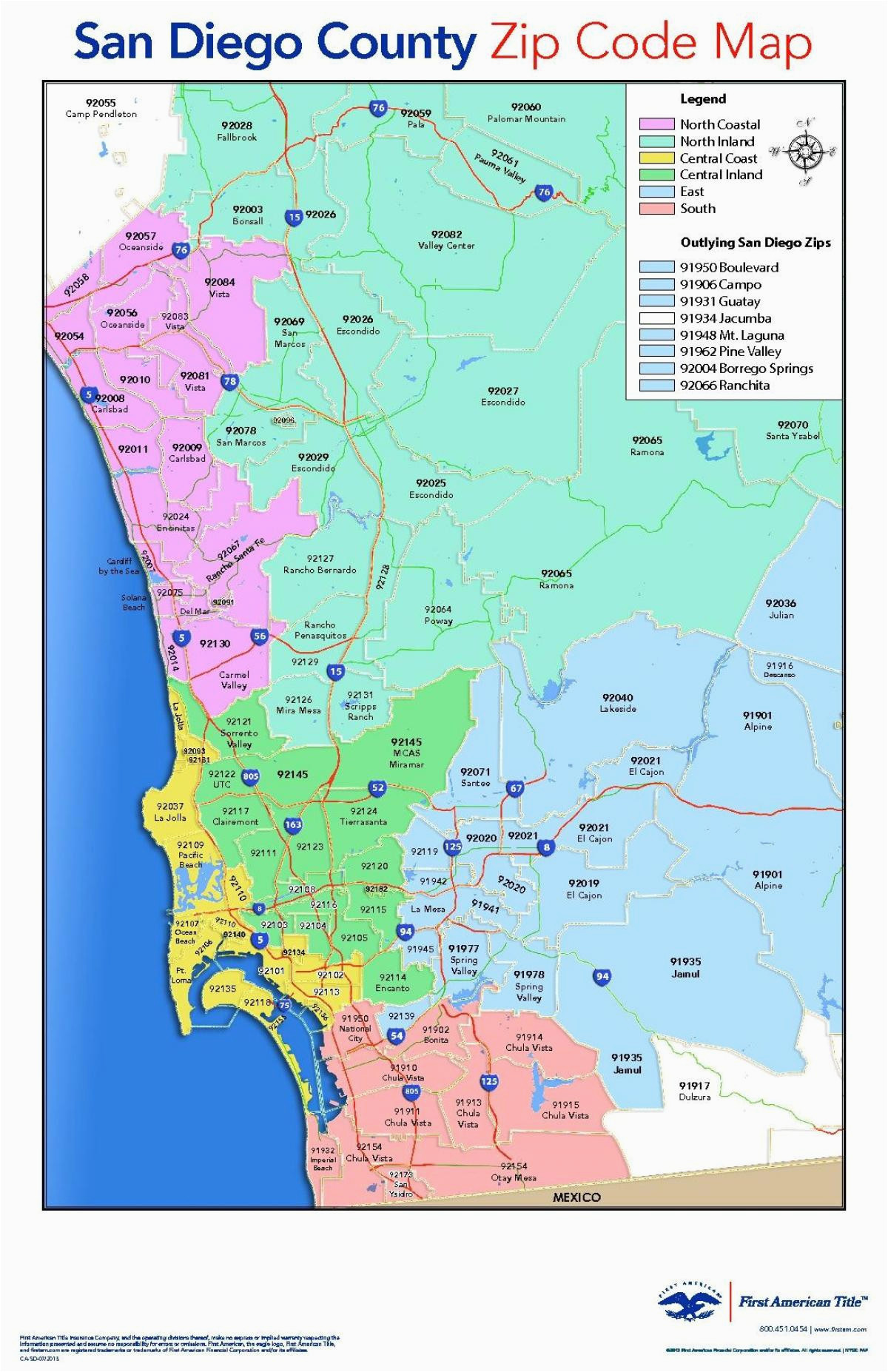San Diego California Zip Code Map San Diego California Zip Code Map New California Zip Map Datasets Od