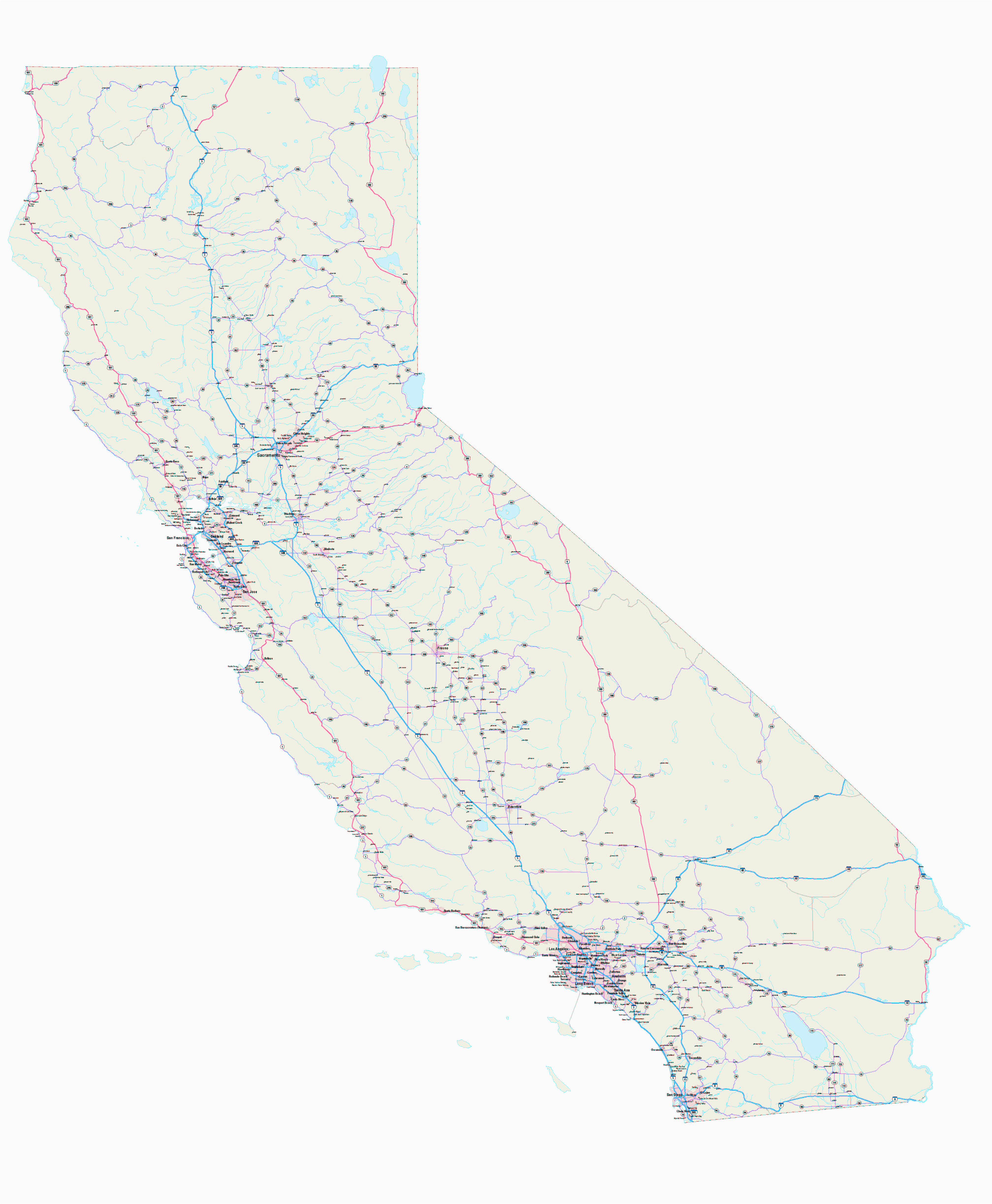 San Leandro California Map California Map Free Printable California Road Maps Ca Map Perfect