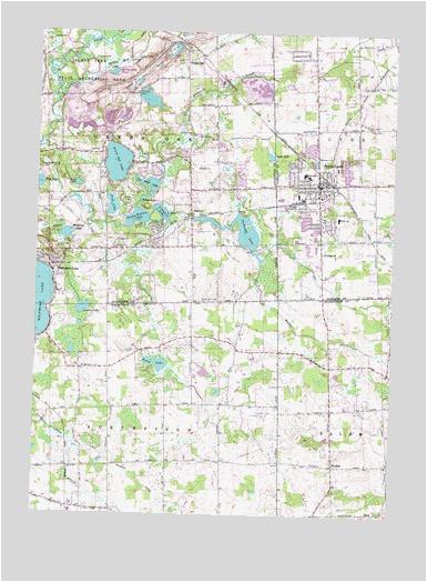 South Lyon Michigan Map south Lyon Mi topographic Map topoquest