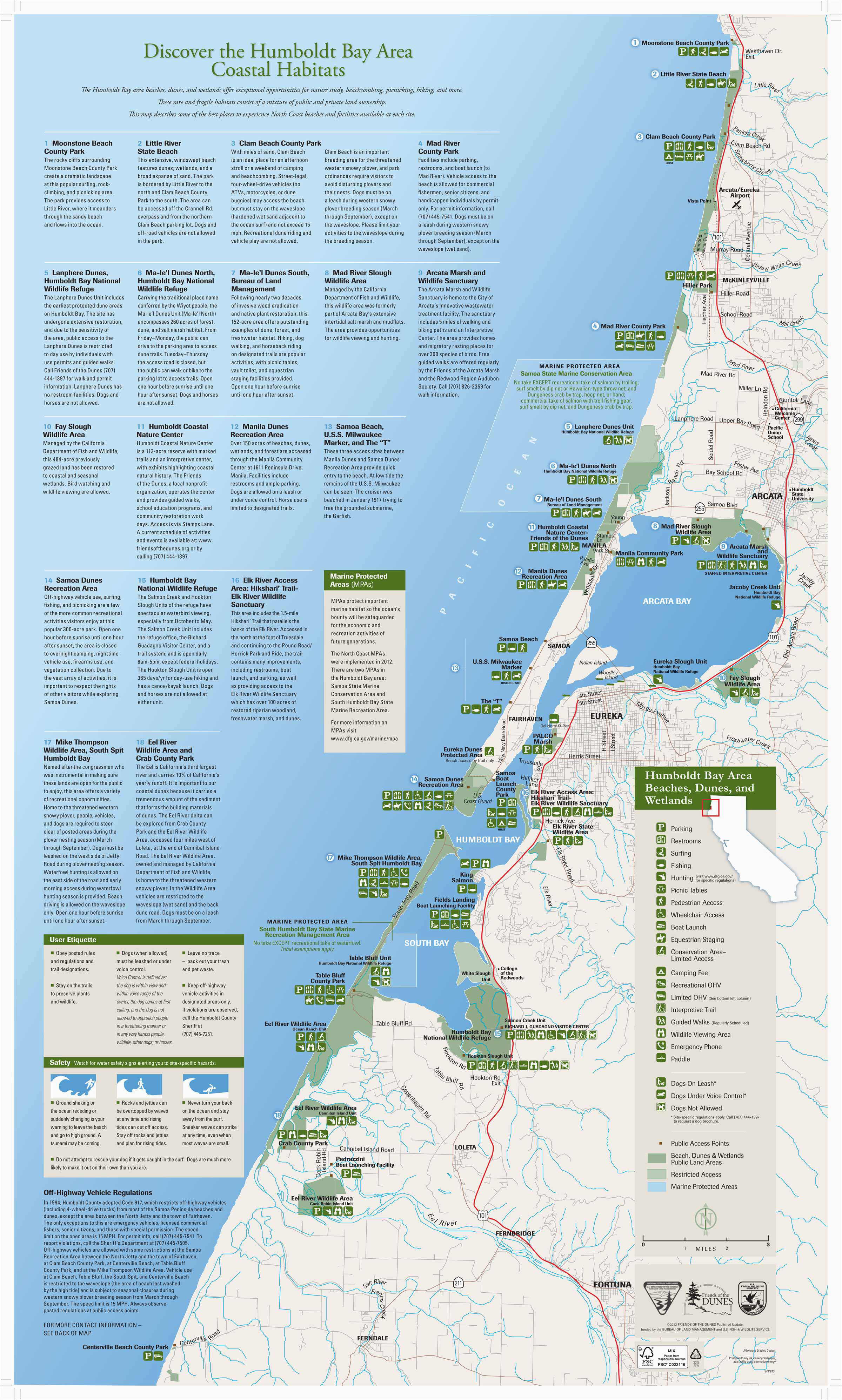 Southern California Surf Map Pacific Crest Trail Map northern California Printable Map north