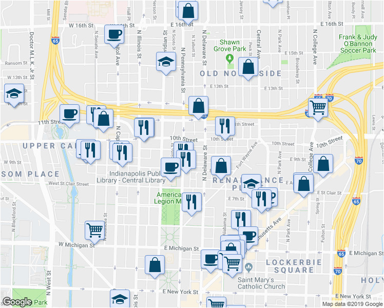 St Joe Michigan Map 126 E St Joseph St Indianapolis In Walk Score