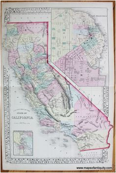 Suisun California Map 67 Best California Maps and Prints Images Antique Maps California