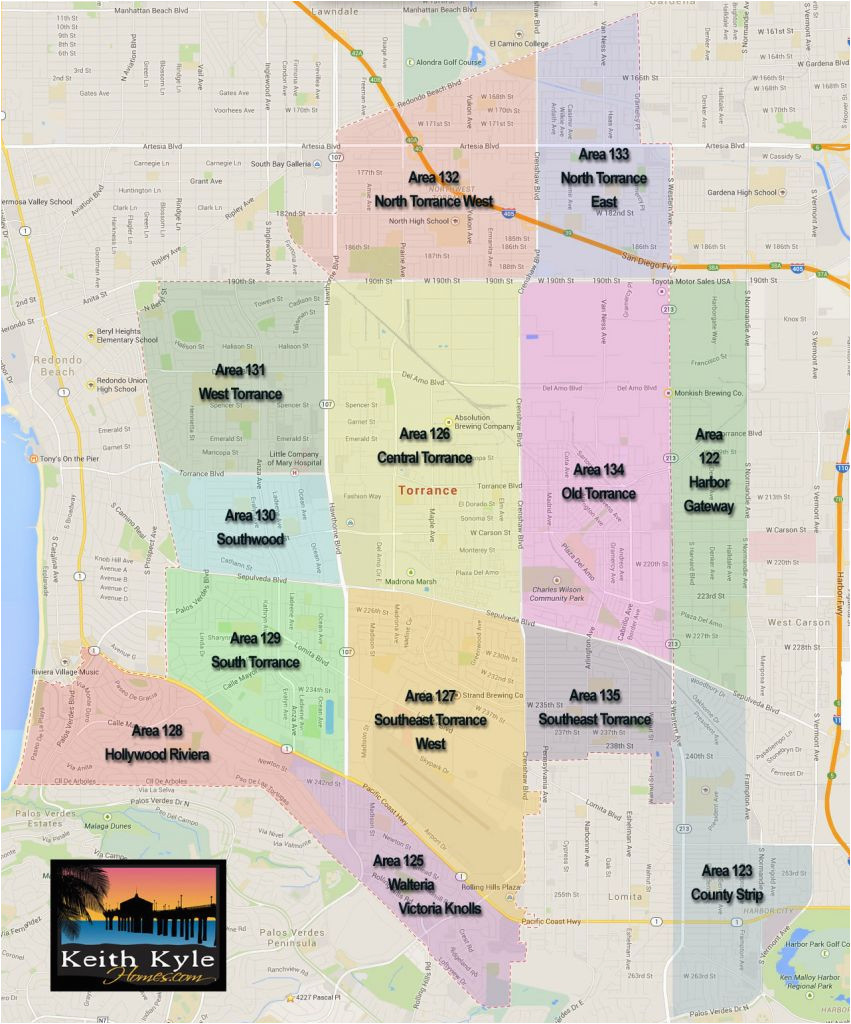 Torrance California Map Map Of Irvine California and Surrounding area Massivegroove Com