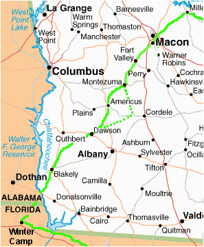 Warm Springs Georgia Map the Usgenweb Archives Digital Map Library Georgia Maps Index