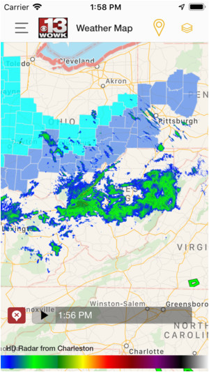 Weather Map toledo Ohio Stormtracker 13 On the App Store