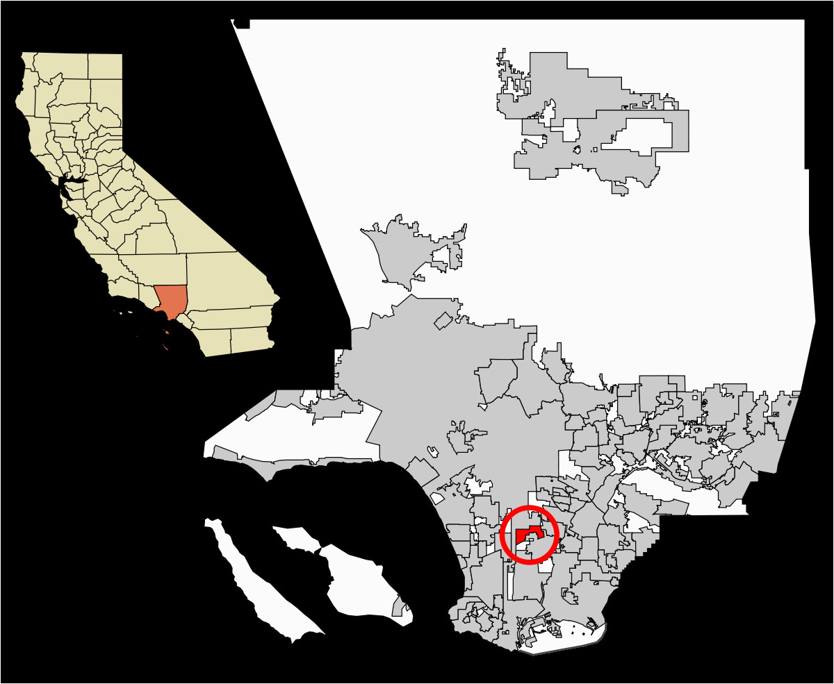 Where is La California On A Map Willowbrook California Wikipedia