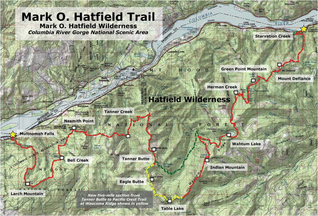 Eagle Point oregon Map Proposal Mark O Hatfield Memorial Trail Wyeast Blog