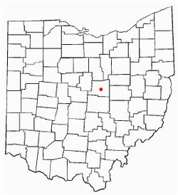 Gambier Ohio Map Gambier Ohio Wikipedia