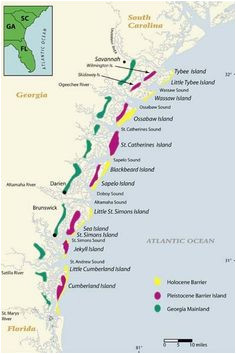 Georgia Barrier islands Map fort King George State Park In Georgia Via All the Biscuits In